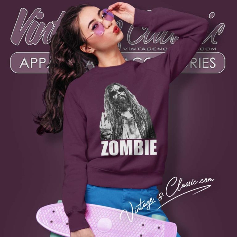 Rob Zombie No Fcks Given Sweatshirt Rob Zombie No Fcks Given Sweatshirt