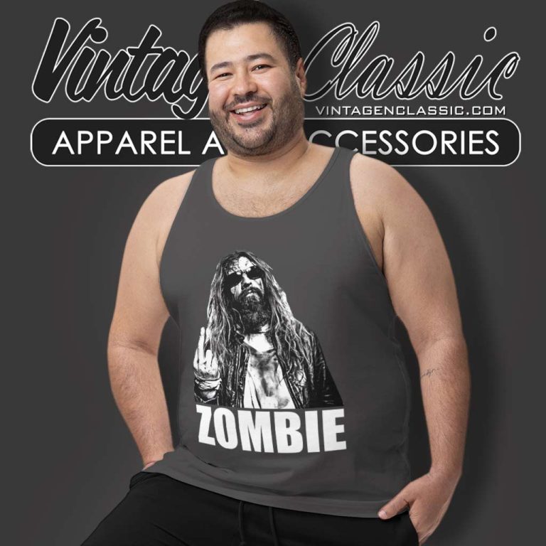 Rob Zombie No Fcks Given Tank Top Racerback Rob Zombie No Fcks Given Tank Top Racerback