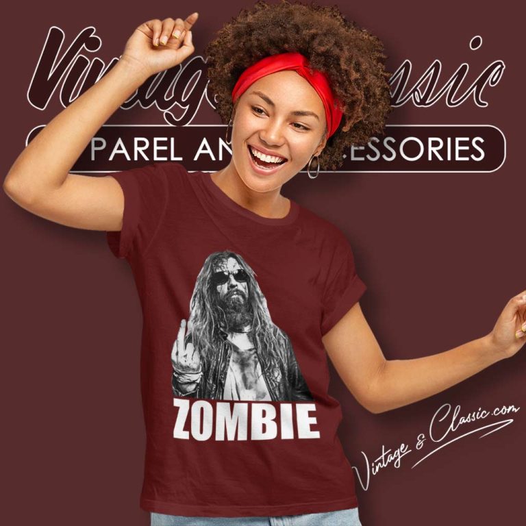 Rob Zombie No Fcks Given Women TShirt Rob Zombie No Fcks Given Women TShirt