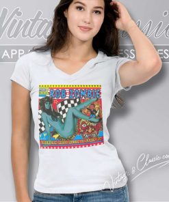 Rob Zombie Shirt American Made Music V Neck TShirt