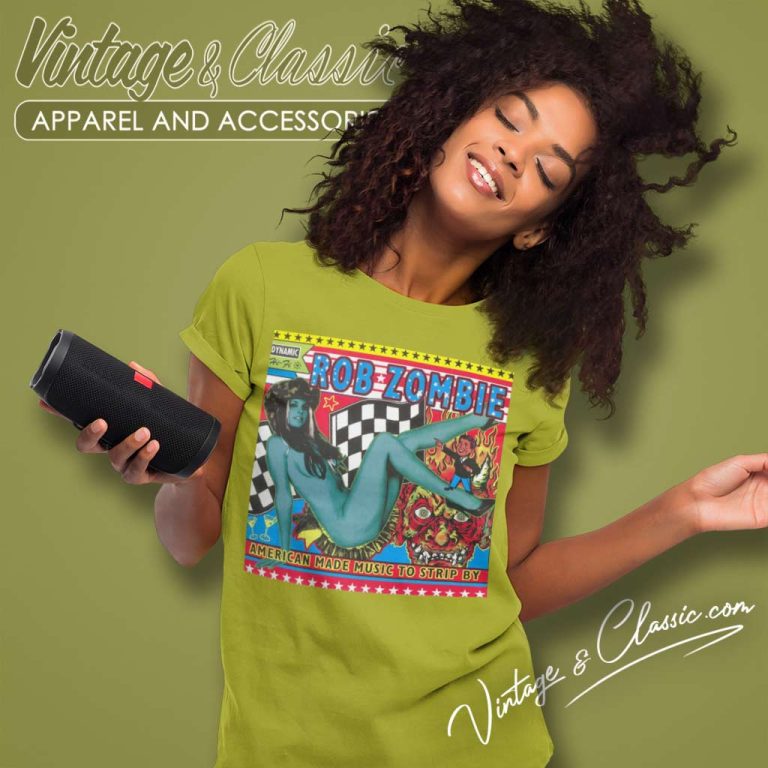 Rob Zombie Shirt American Made Music Women TShirt Rob Zombie Shirt American Made Music Women TShirt