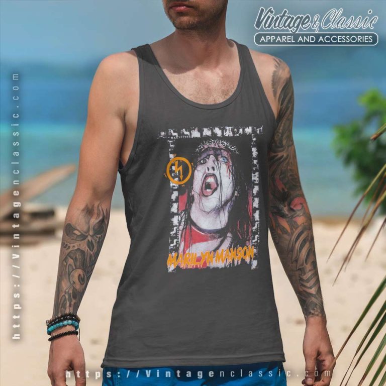 Rob Zombie Shirt Big Antichrist Superstar Tank Top Racerback Rob Zombie Shirt Big Antichrist Superstar Tank Top Racerback
