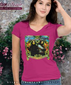 Rob Zombie Shirt Merry Mayhem Tour V Neck TShirt