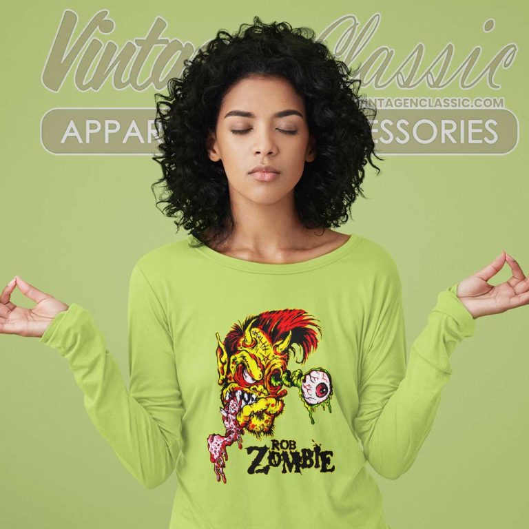 Rob Zombie Shirt Say You Love Satan Long Sleeve Tee Rob Zombie Shirt Say You Love Satan Long Sleeve Tee