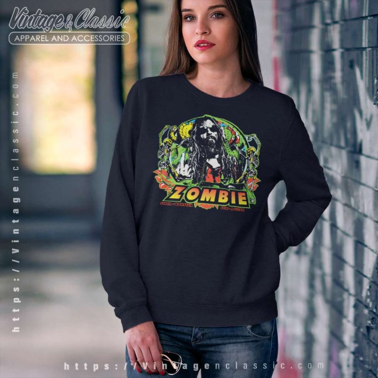 Rob Zombie Shirt Sex Action Tour Sweatshirt Rob Zombie Shirt Sex Action Tour Sweatshirt