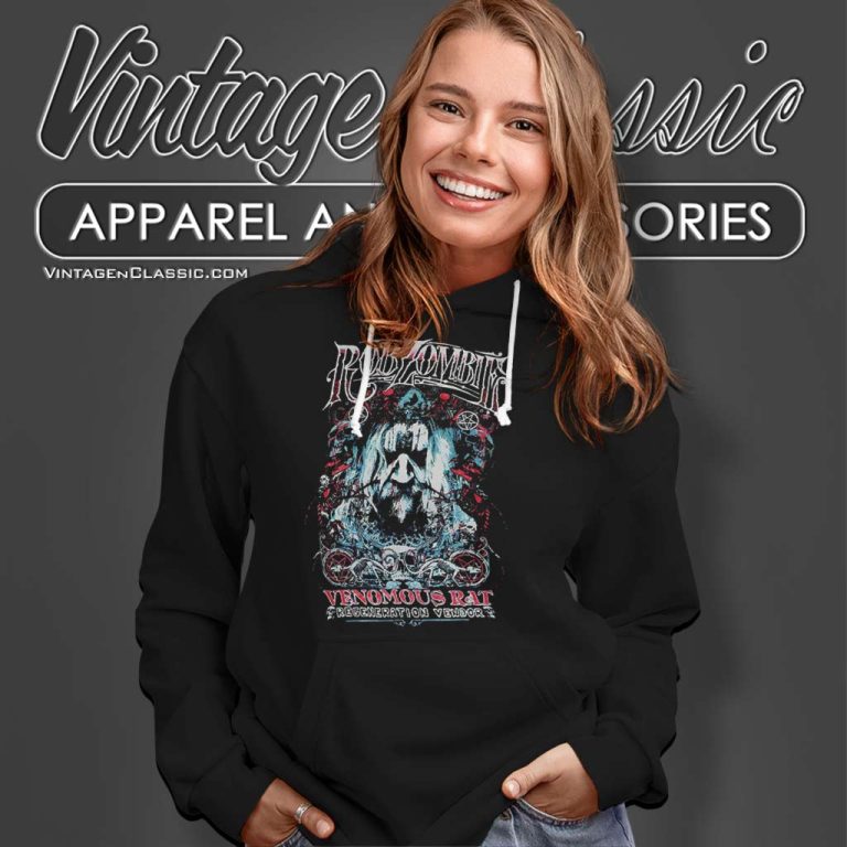 Rob Zombie Shirt Venomous Rat Regeneration Vendor Hoodie Rob Zombie Shirt Venomous Rat Regeneration Vendor Hoodie