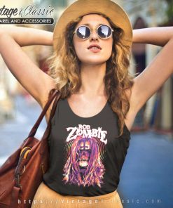 Rob Zombie Skull Hypnosis Shirt 5 Rob Zombie Skull Hypnosis Tank Top Racerback