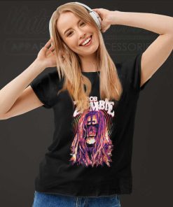 Rob Zombie Skull Hypnosis Shirt 7 Rob Zombie Skull Hypnosis Women TShirt