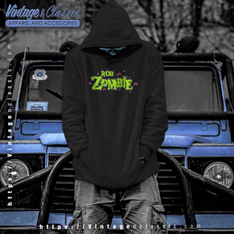 Rob Zombie Smoke Zombie Logo Hoodie Rob Zombie Smoke Zombie Logo Hoodie