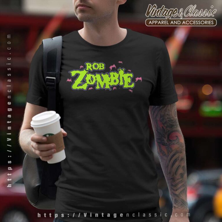 Rob Zombie Smoke Zombie Logo T Shirt Rob Zombie Smoke Zombie Logo T Shirt