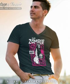 Rob Zombie Spookshow V Neck TShirt