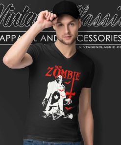 Rob Zombie Teenage Nosferatu V Neck TShirt