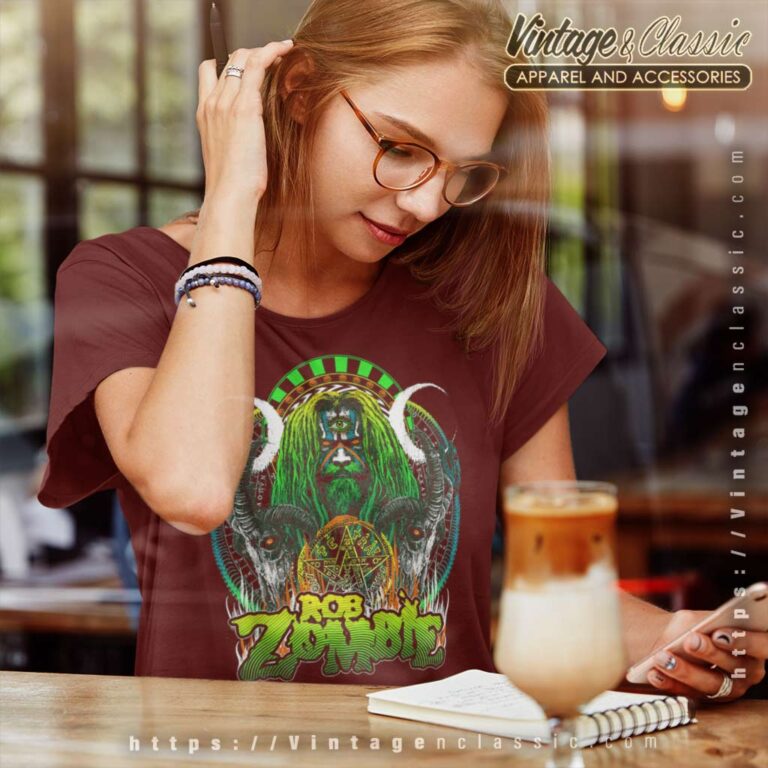Rob Zombie Three Eyed Women TShirt Rob Zombie Three Eyed Women TShirt