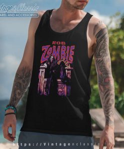 Rob Zombie Throne Tank Top Racerback