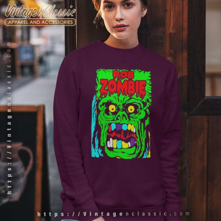 Rob Zombie Ugly Face Sweatshirt Rob Zombie Ugly Face Sweatshirt