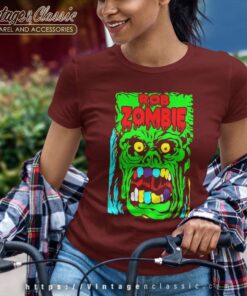 Rob Zombie Ugly Face Women TShirt