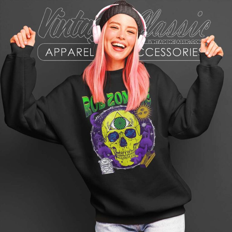 Rob Zombie Unknown Worlds Sweatshirt Rob Zombie Unknown Worlds Sweatshirt