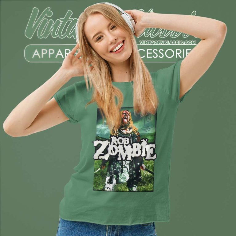 Rob Zombie Warrior Hell Women TShirt Rob Zombie Warrior Hell Women TShirt