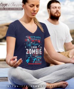 Rob Zombie Zombie Call V Neck TShirt