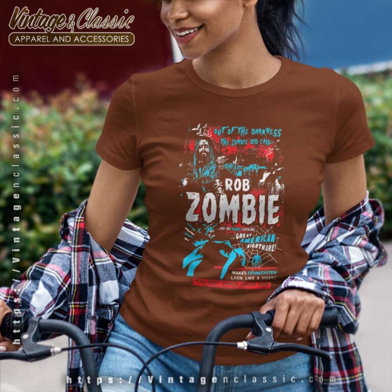 Rob Zombie Zombie Call Women TShirt Rob Zombie Zombie Call Women TShirt