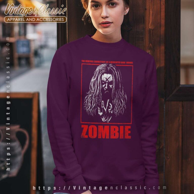 Rob Zombie Zombie Tribute Sweatshirt Rob Zombie Zombie Tribute Sweatshirt