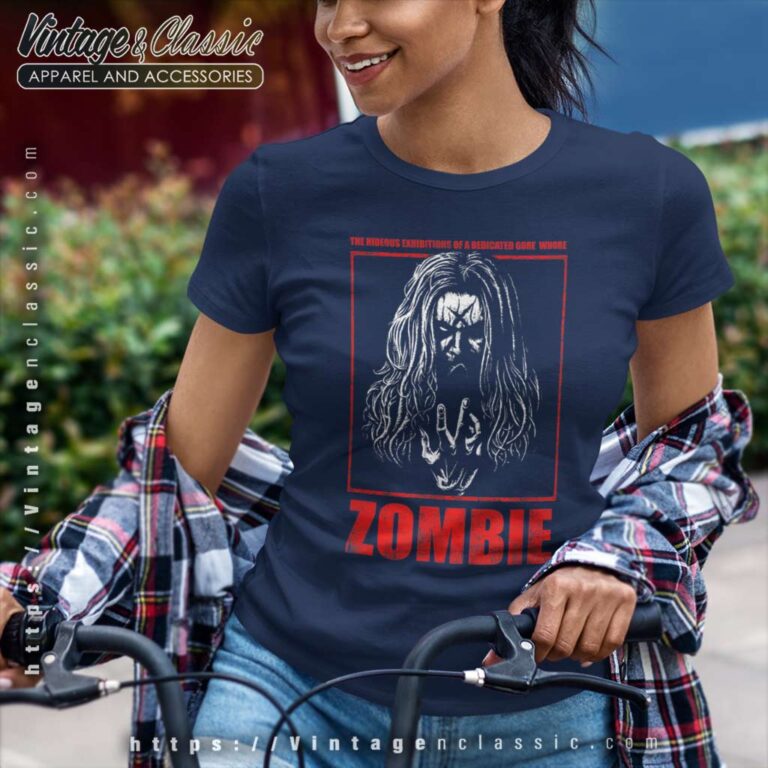 Rob Zombie Zombie Tribute Women TShirt Rob Zombie Zombie Tribute Women TShirt
