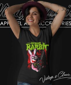 Robbie The Rabbit Silent Hill V Neck TShirt