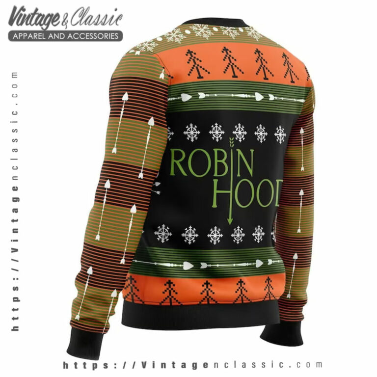 Robin Hood Christmas Ugly Sweater Ugly Christmas Sweater 2 Robin Hood Christmas Ugly Sweater Ugly Christmas Sweater 2