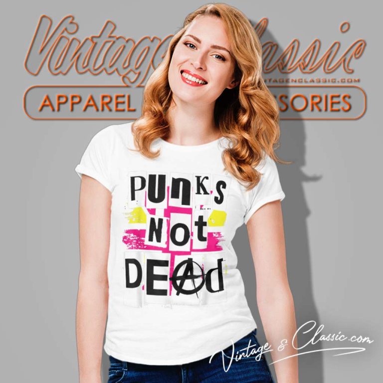 Rock Fans Punks Not Dead Women TShirt Rock Fans Punks Not Dead Women TShirt