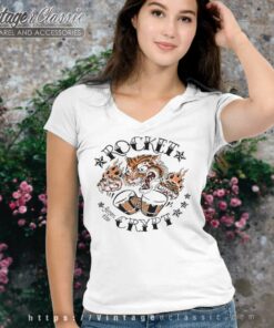 Rocket From The Crypt Tiger Halloween V Neck TShirt