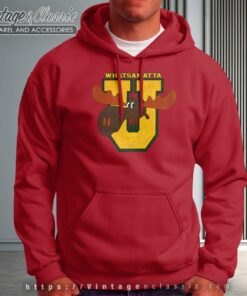 Rocky And Bullwinkle Shirt Whatsamatta University Cartoon Hoodie