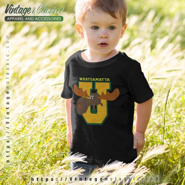 Rocky And Bullwinkle Shirt Whatsamatta University Cartoon Kid T Shirt Rocky And Bullwinkle Shirt Whatsamatta University Cartoon Kid T Shirt