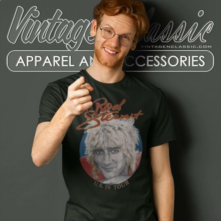 Rod Stewart 1979 Tour T Shirt Rod Stewart 1979 Tour T Shirt