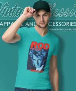 Rod Stewart 1984 Concert Shirt 5 Rod Stewart 1984 Concert V Neck TShirt