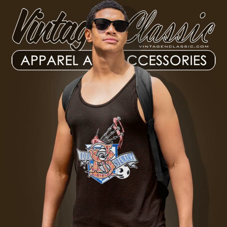 Rod Stewart 1991 Tour Tank Top Racerback Rod Stewart 1991 Tour Tank Top Racerback