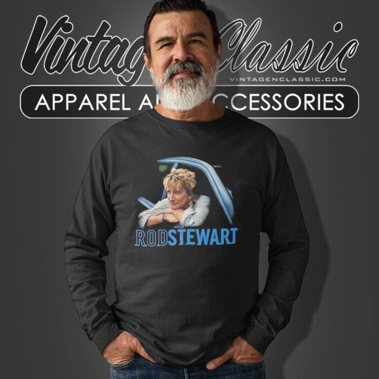 Rod Stewart 2001 Tour Long Sleeve Tee Rod Stewart 2001 Tour Long Sleeve Tee