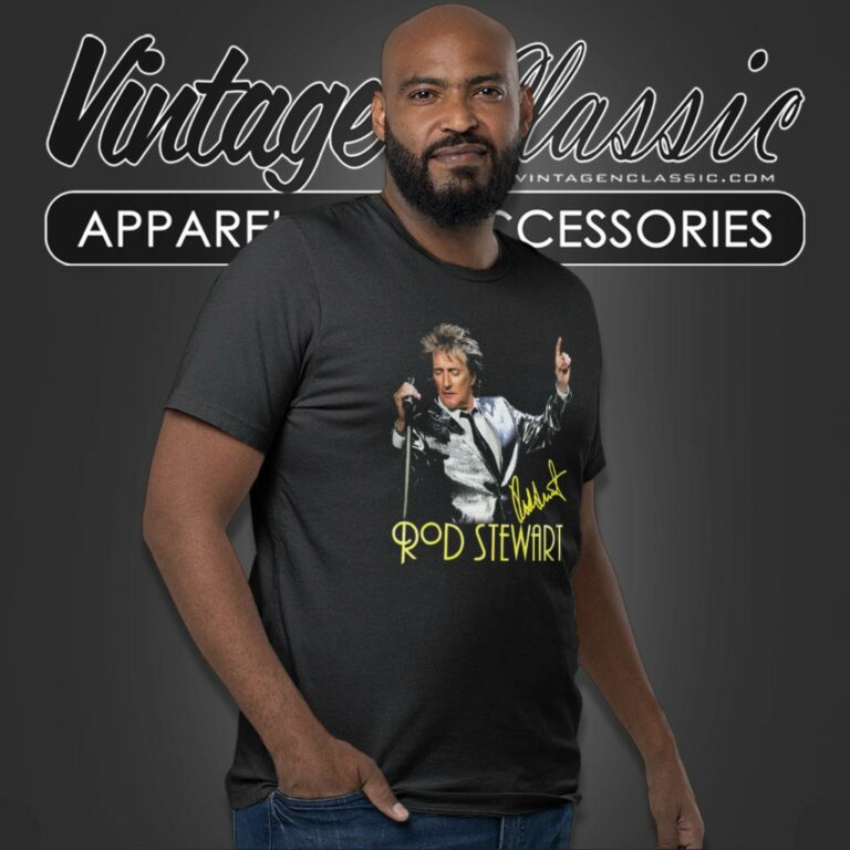 Rod Stewart 2024 Tour T Shirt 1 Rod Stewart 2024 Tour T Shirt 1