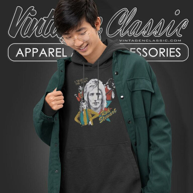 Rod Stewart A Night On The Town Hoodie Rod Stewart A Night On The Town Hoodie