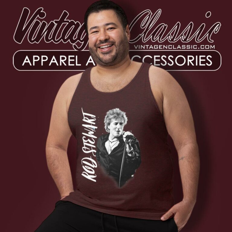 Rod Stewart Admat Tank Top Racerback Rod Stewart Admat Tank Top Racerback
