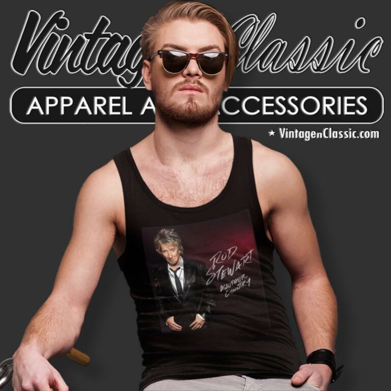 Rod Stewart Another Country Album Tank Top Racerback Rod Stewart Another Country Album Tank Top Racerback