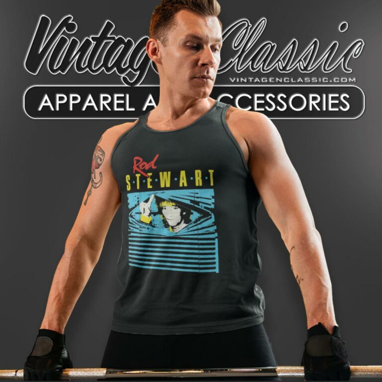 Rod Stewart Blinds Tank Top Racerback Rod Stewart Blinds Tank Top Racerback