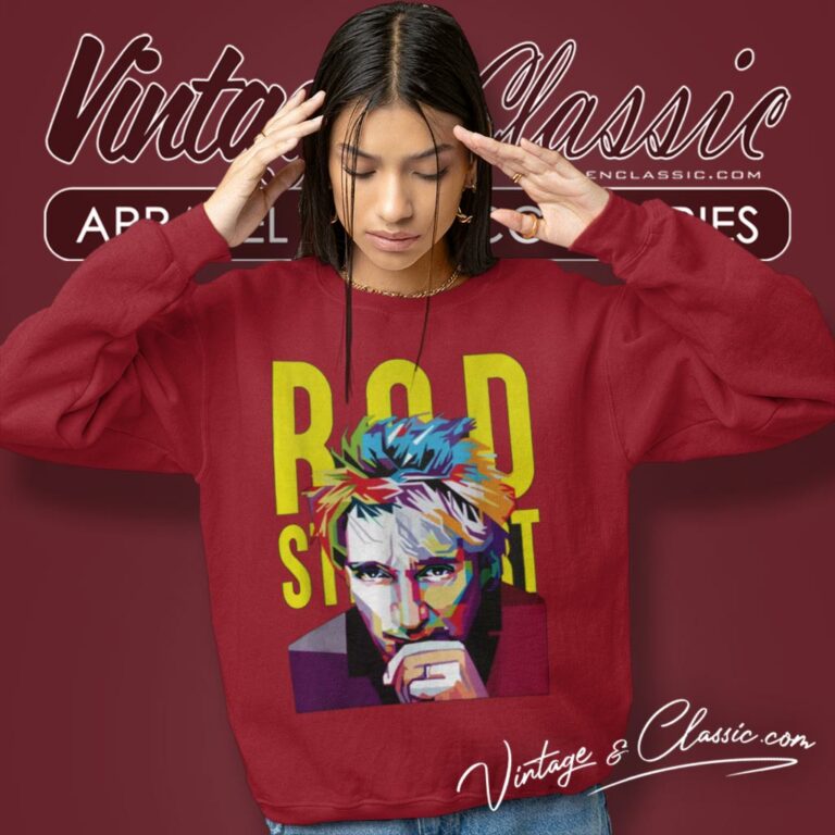 Rod Stewart Blondes Art Sweatshirt Rod Stewart Blondes Art Sweatshirt