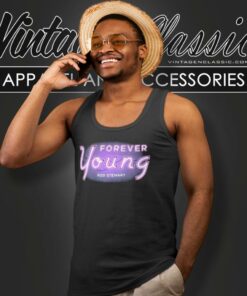 Rod Stewart Forever Young Song Tank Top Racerback