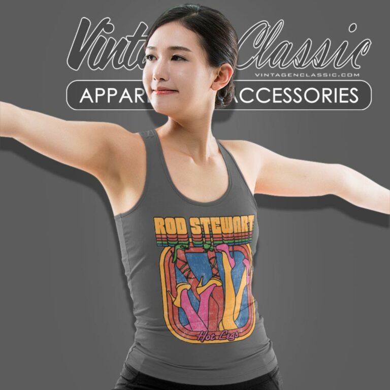 Rod Stewart Hot Legs Song Tank Top Racerback Rod Stewart Hot Legs Song Tank Top Racerback
