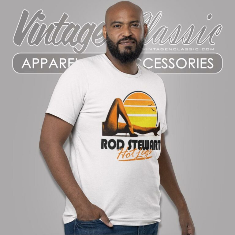 Rod Stewart Hot Legs Tour T Shirt Rod Stewart Hot Legs Tour T Shirt