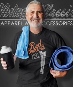 Rod Stewart Hot Legs V Neck TShirt