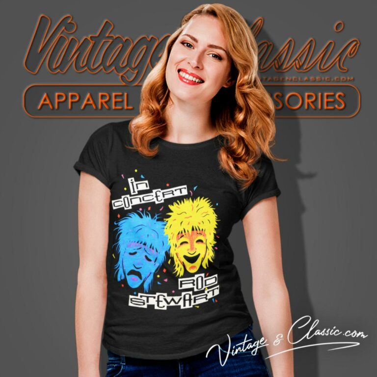 Rod Stewart In Concert Women T Shirt Rod Stewart In Concert Women T Shirt