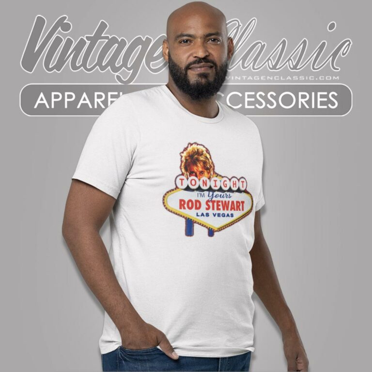 Rod Stewart Las Vegas T Shirt Rod Stewart Las Vegas T Shirt