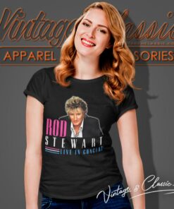 Rod Stewart Live In Concert 1998 Women T Shirt