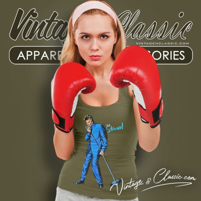 Rod Stewart Live In Concert Tank Top Racerback Rod Stewart Live In Concert Tank Top Racerback